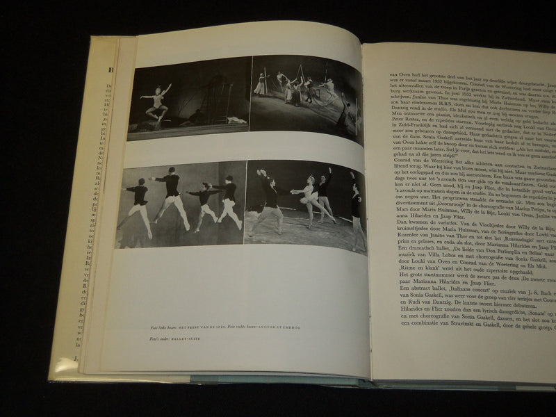 1958 HET NEDERLANDS BALLET HARDCOVER BOOK BY JOOP SCHULTINK - KD 5841