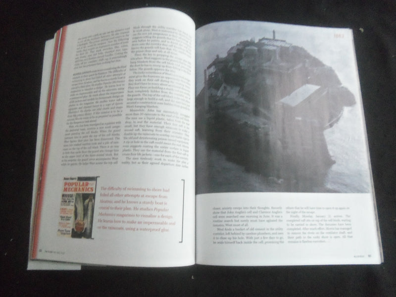 2017 HISTORY MAGAZINE - ALCATRAZ - NOTORIOUS PRISON A DARING JAILBREAK - B 4370Z