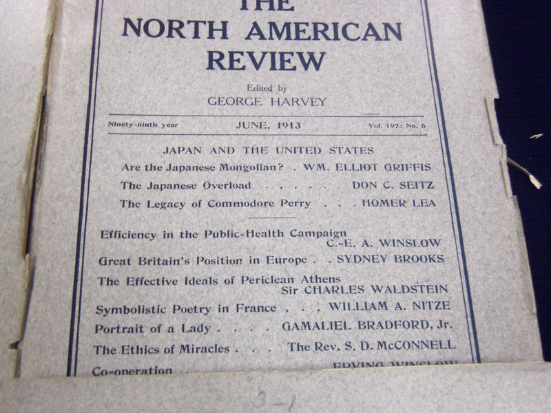 1930 NORTH AMERICAN REVIEW LOT OF 6 ISSUES - GREAT STORIES/ARTICLES - WR 664