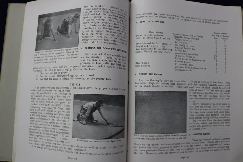 1930'S CONTINENTAL COLLEGE OF FLOOR ENGINEERING COURSE - BRAZIL, INDIANA - K 898