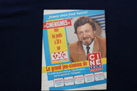 1986 NOVEMBER 20 CINE TELE REVUE MAGAZINE - THIERRY LELURON COVER - E 11997