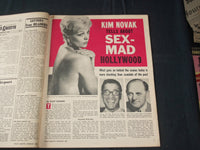 1963 FEBRUARY THE NATIONAL POLICE GAZETTE MAGAZINE - KIM NOVAK - B 5719