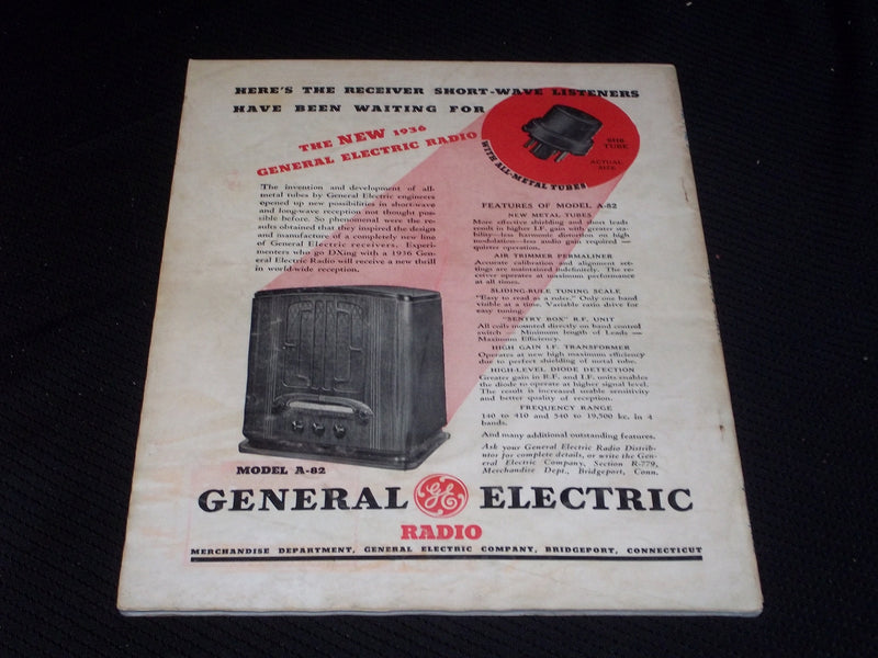 1935 SEPTEMBER RADIO-CRAFT MAGAZINE VERY NICE COVERS & ADS - E 420