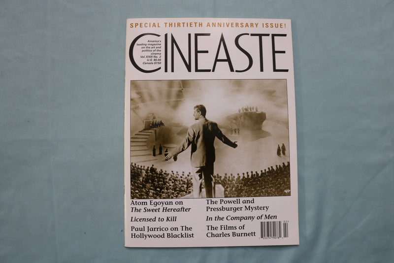 1997 DECEMBER CINEASTE MAGAZINE - MICHEL POWELL COVER - E 19720