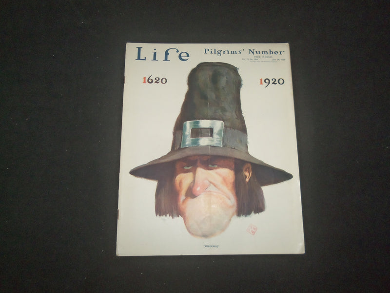 1920 JUNE 24 LIFE MAGAZINE - PILGRIMS' NUMBER - 