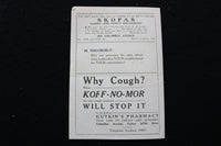 1921 MARCH CHARLIE CHAPLIN IN THE KID PROGRAM - MANHATTAN THEATRE - K 1859