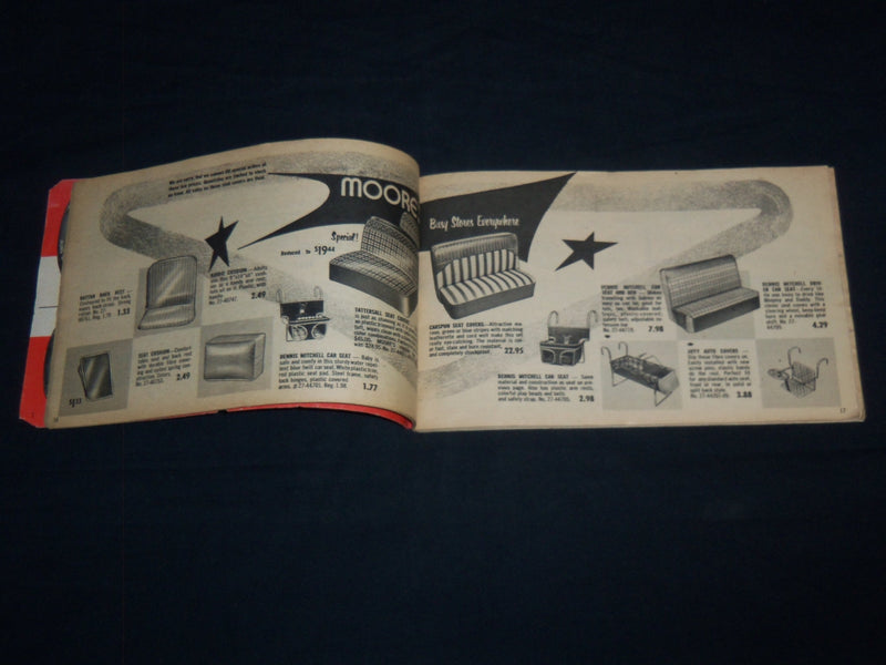 1955 FALL MOORE'S BUSY STORES EVERYWHERE CATALOG - LANCASTER - J 8565