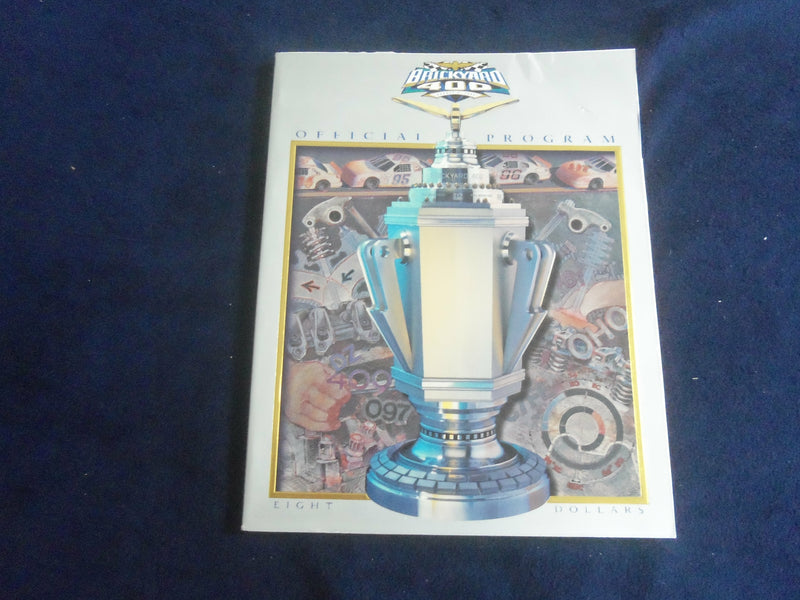 1997 AUGUST 2 BRICKYARD 400 RACING PROGRAM - GREAT PHOTOS - SP 3744O