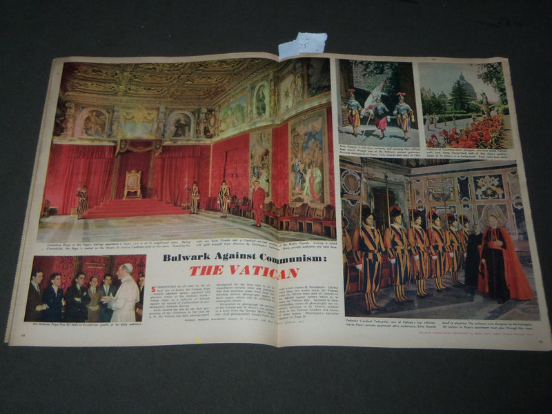 1949 JANUARY 16 SUNDAY MIRROR MAGAZINE SECTION - ANN BLYTH COVER - J 2992