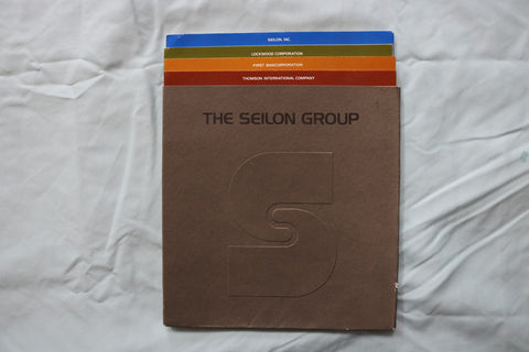 1968 THE SEILON GROUP HIGHLIGHTS - SOFTCOVER BROCHURES - K 3249