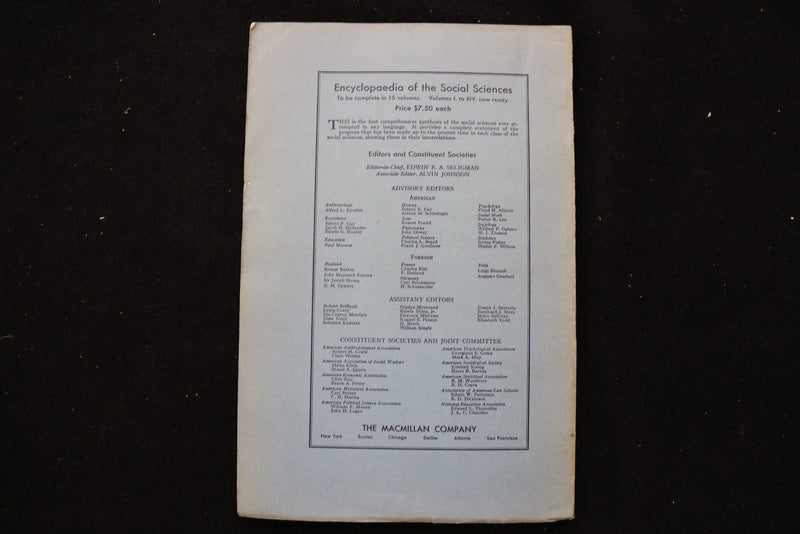 1935 JANUARY THE AMERICAN HISTORICAL REVIEW QUARTERLY SOFTCOVER BOOK - K 2915