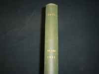 1953 JANUARY-DECEMBER TRAVEL MAGAZINE BOUND VOLUME - GREAT COVERS - KD 5997
