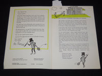 1973 MR. PEANUTS GUIDE TO TENNIS LOT OF 2 - SOFTCOVER - J 8087