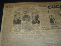 1906 SEPT 1 THE BOSTON HERALD - BRYAN GETS BIG WELCOME IN NUTMEG STATE - BH 104