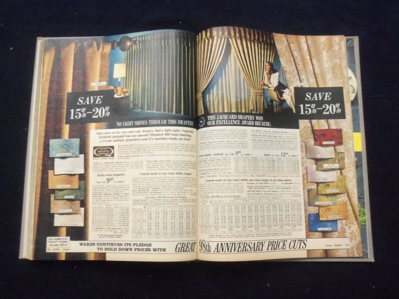 1970 MONTGOMERY WARD 98TH ANNIV. SALE CATALOG -HARDCOVER- KANSAS CITY,MO - R 96I