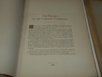 1907 THE PALACE OF PEACE AT THE HAGUE VOLUME BY CARNEGIE FOUNDATION - Z 274
