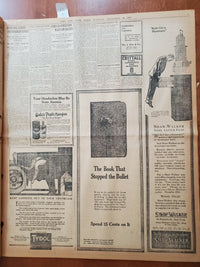 1917 NOVEMBER 20 NEW YORK TIMES - LLOYD GEORGE DEFENDS WAR COUNCIL PLAN- NT 8082
