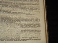 1828-1829 NEW YORK MIRROR AND LADIES GAZETTE BOUND VOLUME - SHELLEY - R 89P