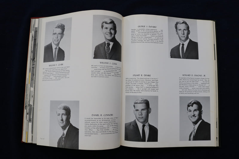 1967 POLYMNIAN NEW ACADEMY SCHOOL YEARBOOK - NEWARK, NEW JERSEY - YB 3445