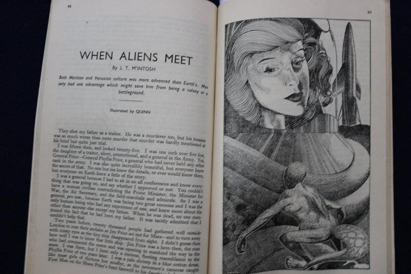 1951 WINTER NEW WORLDS FICTION OF THE FUTURE MAGAZINE - VOL. 4, NO. 12 - K 468
