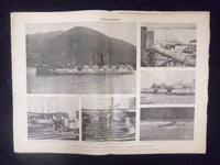1898 AUG 4 LESLIE'S WEEKLY MAGAZINE -GREAT COVER, PHOTOS & ILLUSTRATIONS-ST 4538
