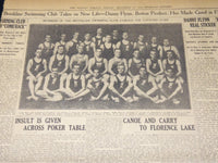 1911 THE BOSTON HERALD SUNDAY SPORTING SECTIONS LOT OF 11 - NICE PHOTOS - UP 97