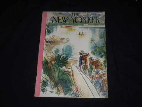 1948 AUGUST 28 THE NEW YORKER MAGAZINE - ILLUSTRATED COVER - NY 226