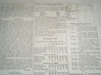 1871 NOVEMBER 8 ESSEX COUNTY MERCURY NEWSPAPER - ELECTION RESULTS - NP 3971