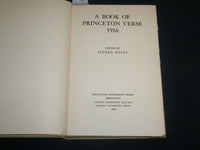 1916 A BOOK OF PRINCETON VERSE HARDCOVER BOOK BY ALFRED NOYES - KD 6737