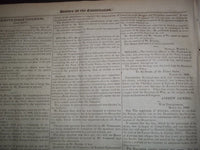 1830 MAR BANNER OF THE CONSTITUTION NEWSPAPER LOT OF 2- VOL I - JACKSON- NP 1498