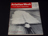 1958 MAY 12 AVIATION WEEK MAGAZINE - ARMA SLED TESTS COVER - E 7022
