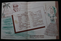 1940'S SERGIO ORTA'S A NIGHT IN HAVANA PROGRAM - K 2274