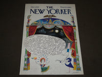 1965 JULY 3 NEW YORKER MAGAZINE FRONT COVER ONLY BY SAUL STEINBERG - ART DECO