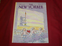 1992 FEBRUARY 17 NEW YORKER MAGAZINE FRONT COVER ONLY - GREAT ART FOR FRAMING