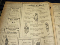 1922 APRIL 2 NEW YORK TIMES NEWSPAPER - 6,000 COAL MINES ARE IDLE - NT 8573