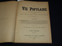 1885 APRIL-JUNE LA VIE POPULAIRE FRENCH MAGAZINE BOUND VOLUME - ZOLA - R 89C
