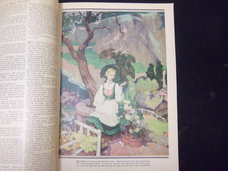 1930 APRIL GOOD HOUSEKEEPING MAGAZINE - JESSIE WILCOX SMITH COVER - ST 4437