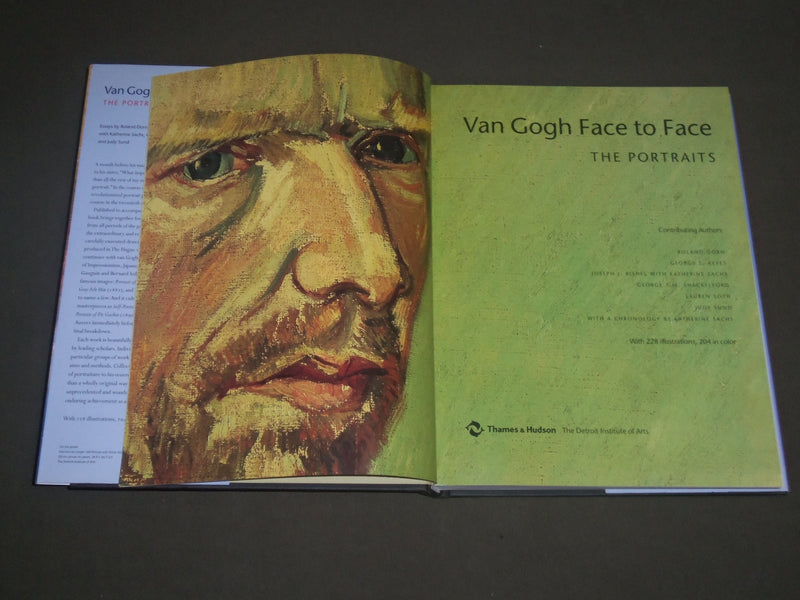 2000 VAN GOGH FACE TO FACE THE PORTRAITS BOOK PUB. BY THAMES & HUDSON - I 1374