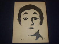 1976 EINE GESTALT NAMENS BIP GERMAN THEATRE PROGRAM - MARCEL MARCEAU - J 1815