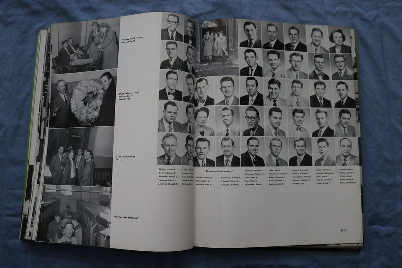 1953 THE HILLTOP MARQUETTE UNIVERSITY YEARBOOK - MILWAUKEE, WISCONSIN - YB 3411