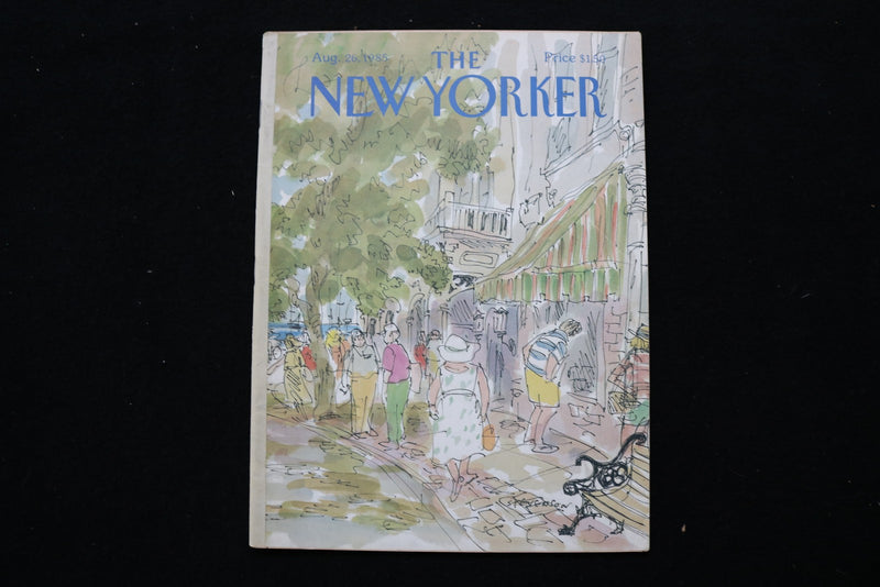 1985 AUGUST 26 NEW YORKER MAGAZINE - GREAT ILLUSTRATED COVER - NY 3233