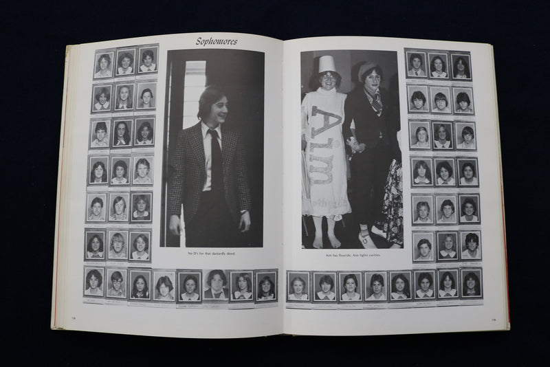 1980 PEACE PACT QUEEN OF PEACE HIGH SCHOOL YEARBOOK - NO. ARLINGTON, NJ- YB 3444