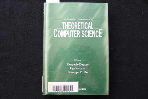 1998 THEORETICAL COMPUTER SCIENCE HARDCOVER BOOK BY PIERPAOLO DEGANO - KD 9732