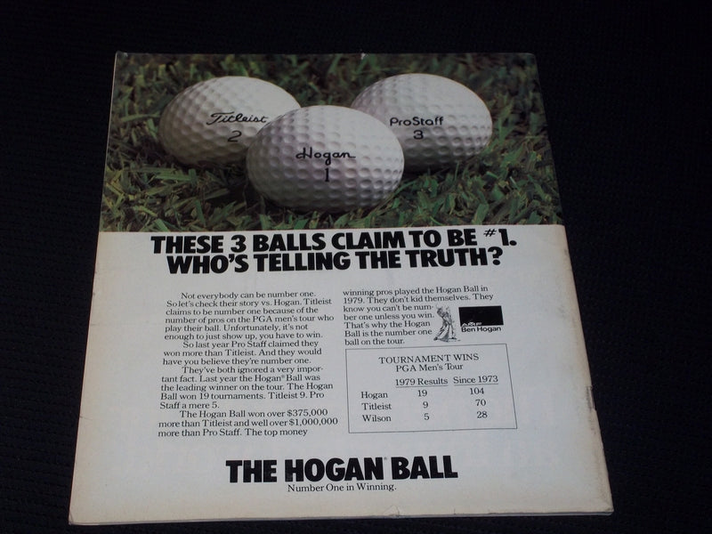1980 MAY 23 GOLF WORLD MAGAZINE - BRUCE LIETZKE FRONT COVER - E 6993