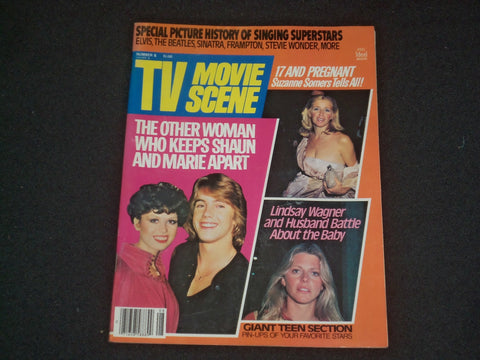 1977 TV MOVIE SCENE MAGAZINE NO. 8 - ELVIS PRESLEY - MARIE OSMOND - ST 6275