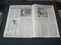 1995 AUGUST 14 TIMES HERALD RECORD NEWSPAPER - MICKEY MANTLE DIED - NP 3504