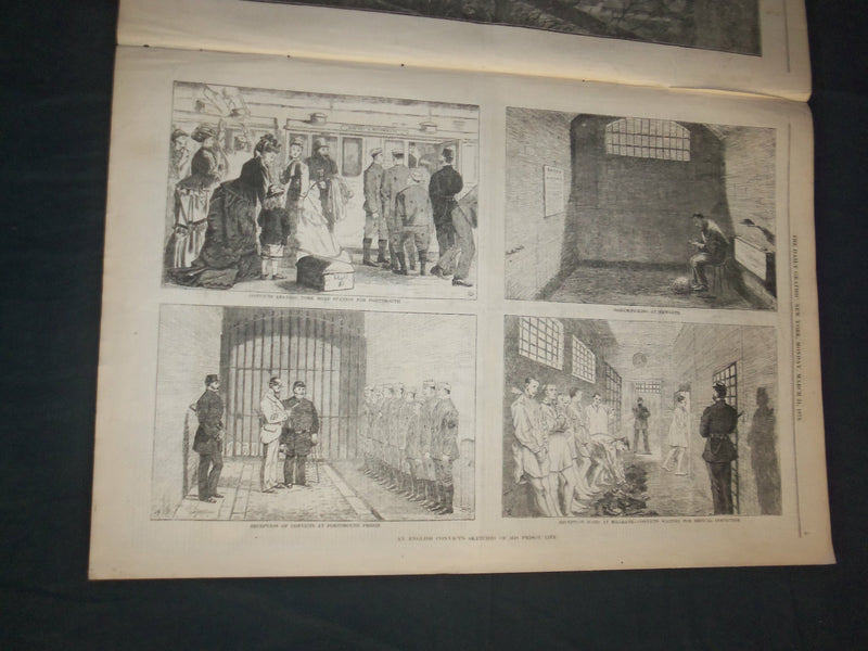 1873 MARCH 31 THE DAILY GRAPHIC NEWSPAPER- SUPERFLUOUS LAGS THE VETERAN- NT 7629