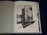 1947 TOWER JERSEY CITY NEW JERSEY STATE COLLEGE YEARBOOK - GREAT PHOTOS - YB 721