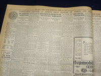 1918 APRIL 13 NEW YORK TIMES - HAIG TELLS ARMY RETIREMENT MUST STOP - NT 8210