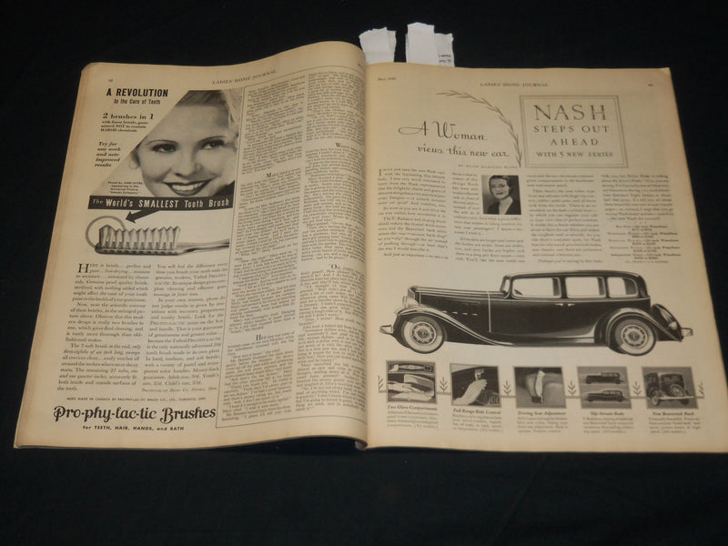 1932 MAY LADIES HOME JOURNAL MAGAZINE - BEAUTIFUL FRONT COVER - F 322